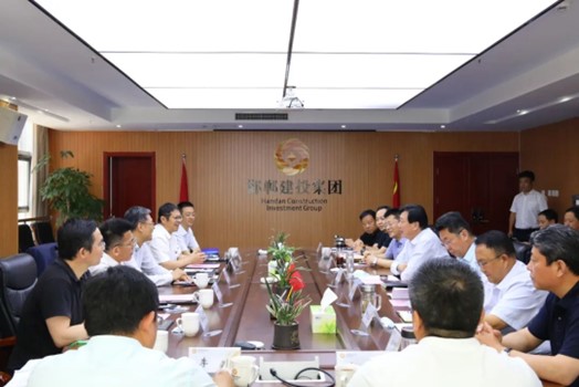 中石油天然氣銷售河北公司黨委書記、執(zhí)行董事徐文滿一行到邯鄲建投集團調(diào)研指導(dǎo)工作